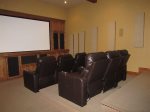 Home theatre Room in the clubhouse